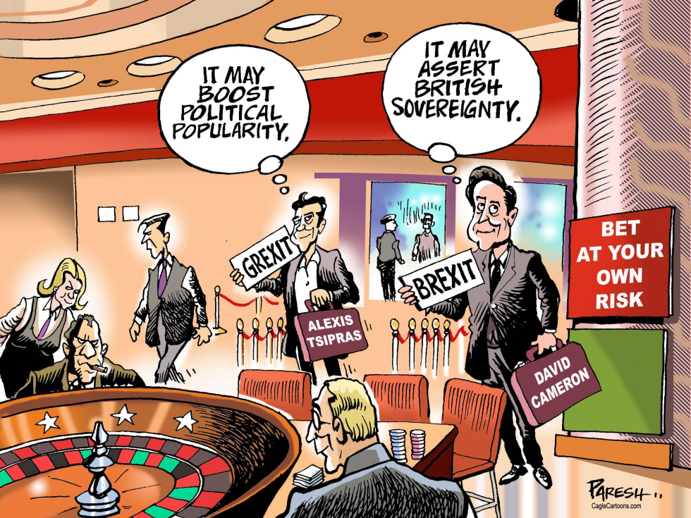  BETTING ON GREXIT, BREXIT by Paresh Nath