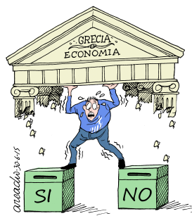 GRECIA ENTRE EL SI Y EL NO by Arcadio Esquivel