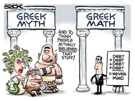 GREEK MYTHMATH by Steve Sack