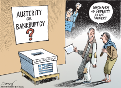 GREEK REFERENDUM by Patrick Chappatte