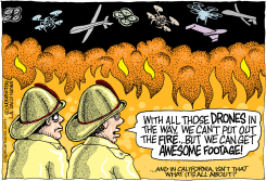 LOCAL-CA WILDFIRES AND DRONES by Wolverton