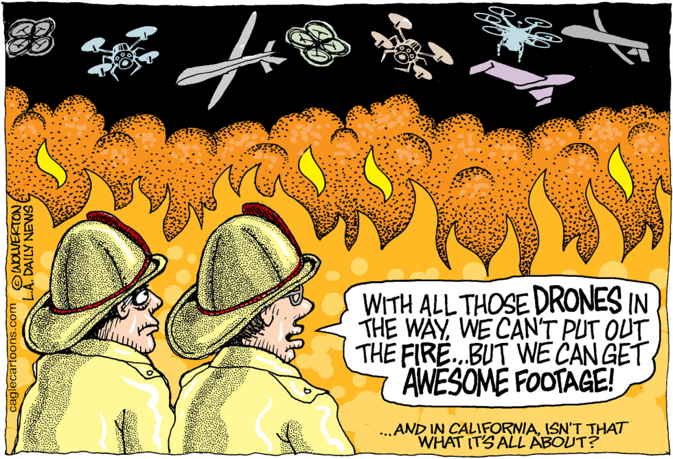  LOCAL-CA WILDFIRES AND DRONES by Wolverton