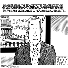 SENATE APOLOGIZES FOR FUTURE INACTION by RJ Matson