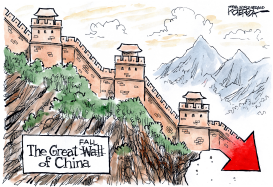 THE GREAT FALL OF CHINA by Jeff Koterba