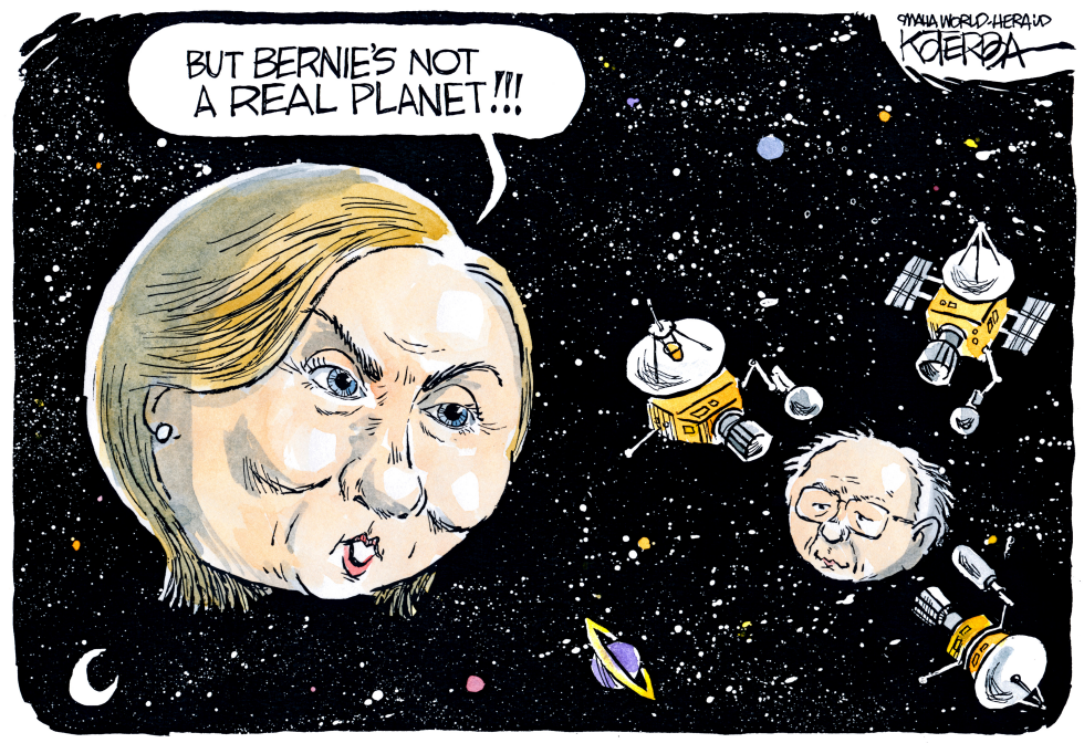  PLANET BERNIE by Jeff Koterba