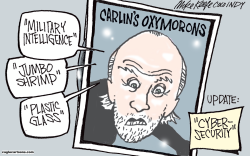 OXYMORONS by Mike Keefe