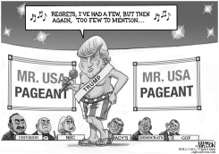 DONALD TRUMP IS MR USA by RJ Matson