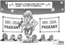 DONALD TRUMP IS MR USA by RJ Matson