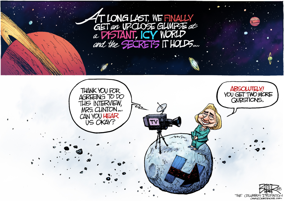  DISTANT WORLDS by Nate Beeler