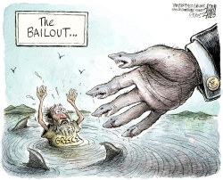 GREEK BAILOUT by Adam Zyglis