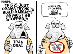 IRAN DEAL OR NO DEAL by Steve Sack