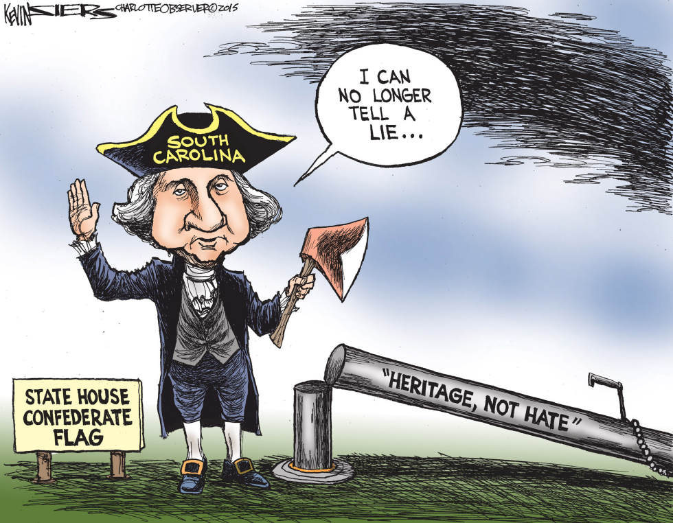  HERITAGE, NOT HATE by Kevin Siers