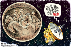 STONE MOUNTAIN PLUTO by Rick McKee