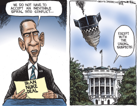 OBAMAS NUKE DEAL by Kevin Siers