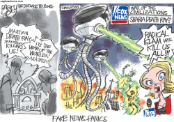 FAKE NEWS PANIC by Pat Bagley