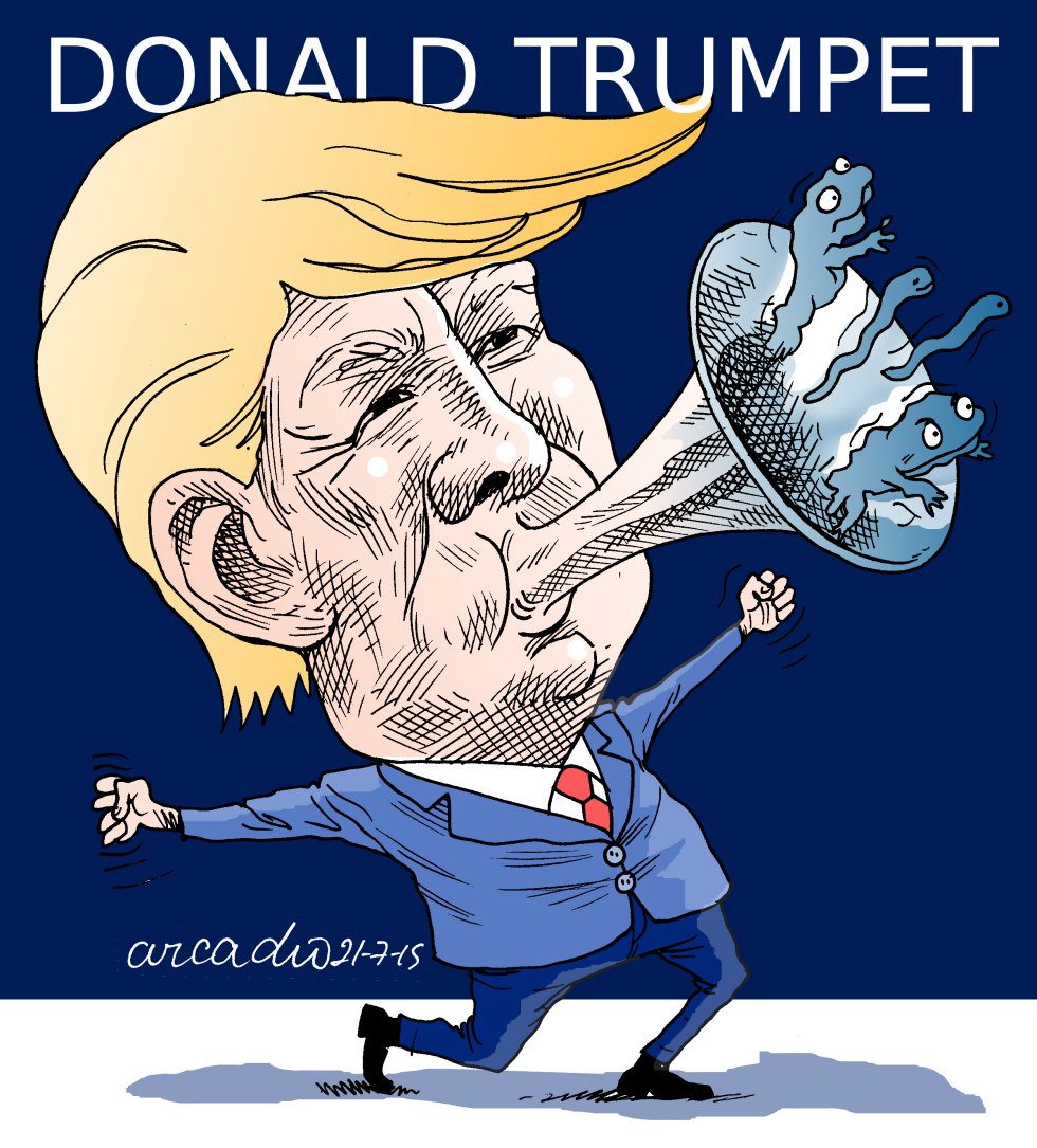  DONALD TRUMPET by Arcadio Esquivel