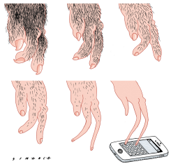 FINGER EVOLUTION by Osmani Simanca