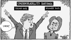 UNFAVORABILITY by Bob Englehart