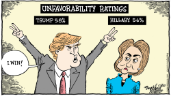 UNFAVORABILITY by Bob Englehart