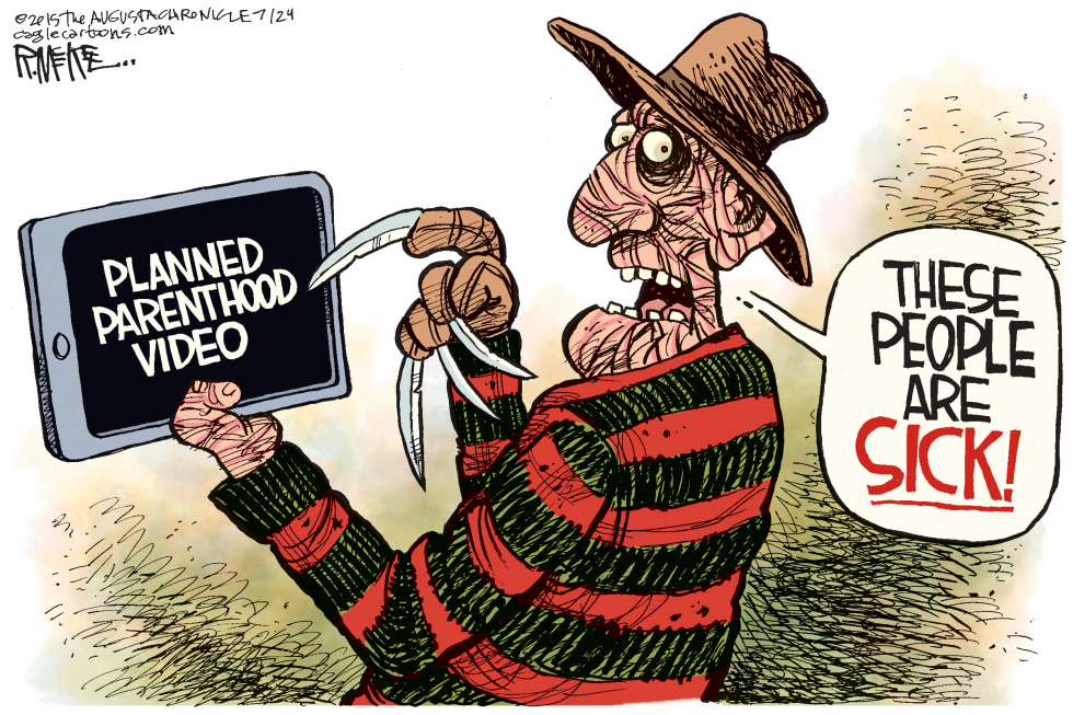  FREDDY PLANNED PARENTHOOD by Rick McKee