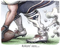 BRADY SUSPENSION by Adam Zyglis