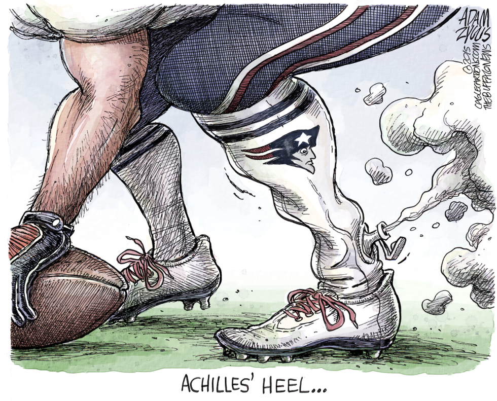  BRADY SUSPENSION by Adam Zyglis