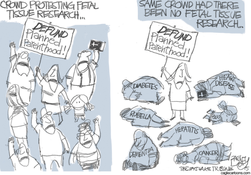  FETAL TISSUE by Pat Bagley