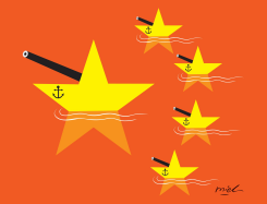 CHINA'S NAVAL PUSH by Deng Coy Miel