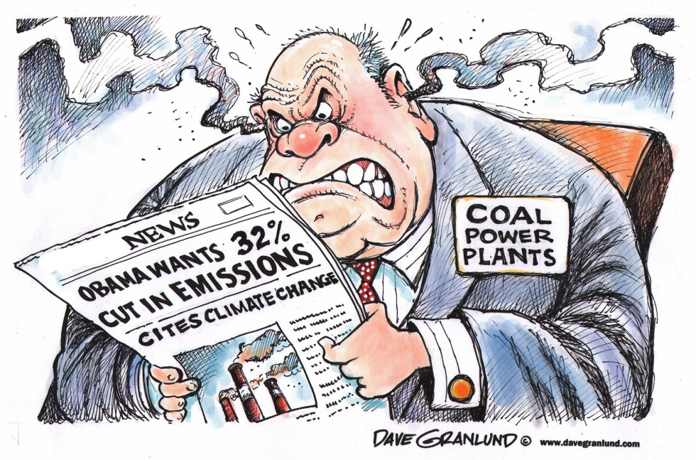  EMISSIONS CUTS AND COAL by Dave Granlund