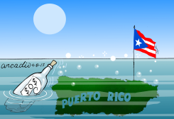 EL HUNDIMIENTO DE PUERTO RICO by Arcadio Esquivel