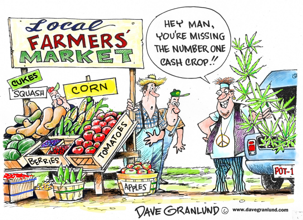  FARMERS' MARKETS by Dave Granlund