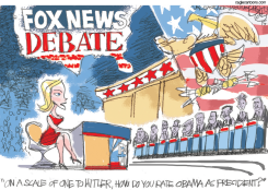 GOP DEBATE by Pat Bagley