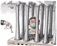 COAL EMISSIONS by Adam Zyglis