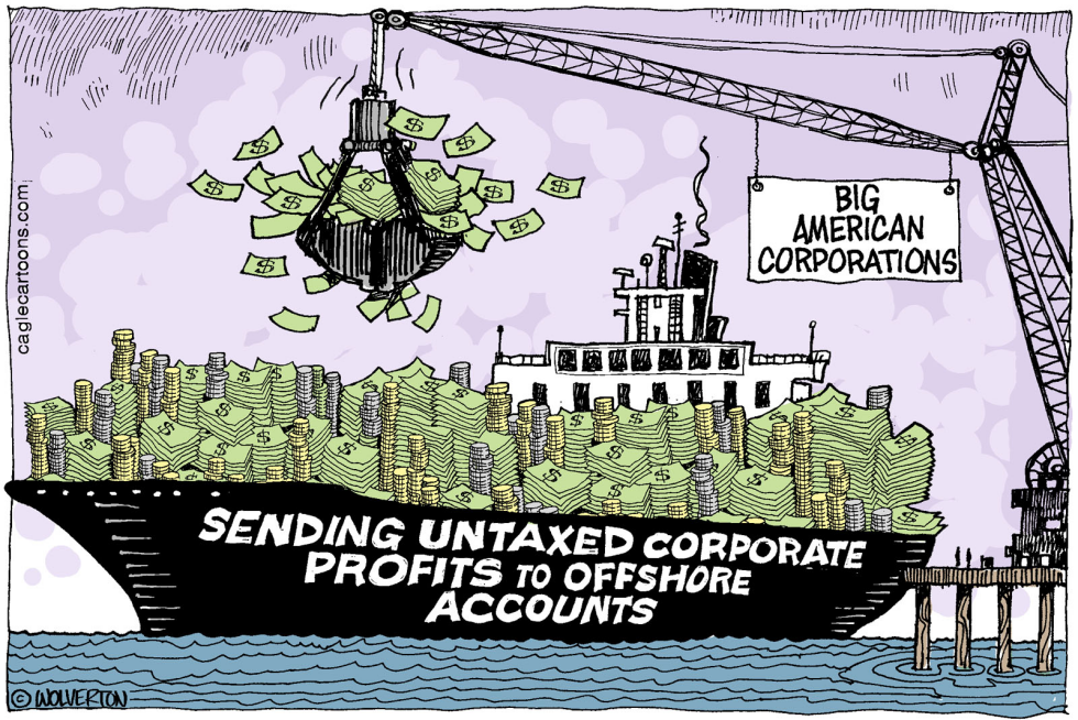  UNTAXED CORPORATE PROFITS by Wolverton