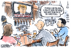 LIVE GOP DEBATE by Jeff Koterba