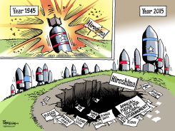 HIROSHIMA AFTER 70 YEARS by Paresh Nath