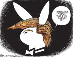 PLAYBOY TRUMP by Kevin Siers