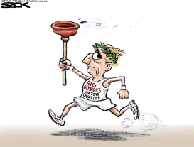 OLYMPIC FLUSH by Steve Sack