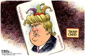 TRUMP CARD by Rick McKee