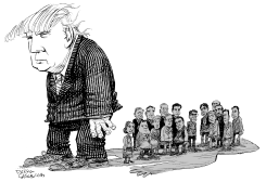 LA SOMBRA DE TRUMP by Daryl Cagle