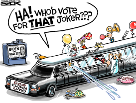 CLOWN LIMO by Steve Sack