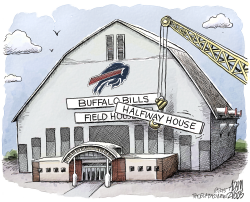 2015 BUFFALO BILLS by Adam Zyglis