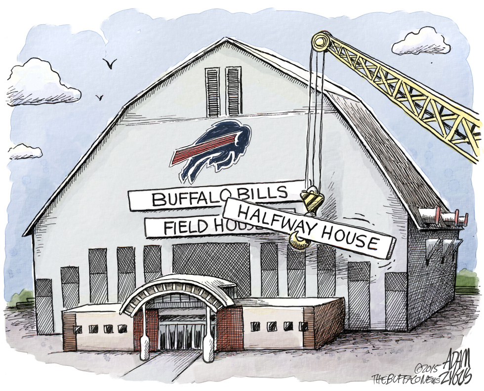  2015 BUFFALO BILLS by Adam Zyglis