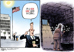 CUBAN EMBASSY by Nate Beeler