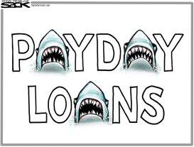 PAYDAY LOANSHARKS by Steve Sack