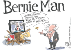 BERNIE SANDERS by Pat Bagley