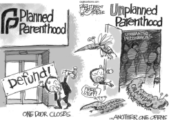 PLANNED PARENTHOOD  by Pat Bagley