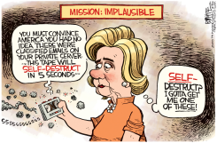 MISSION IMPLAUSIBLE by Rick McKee