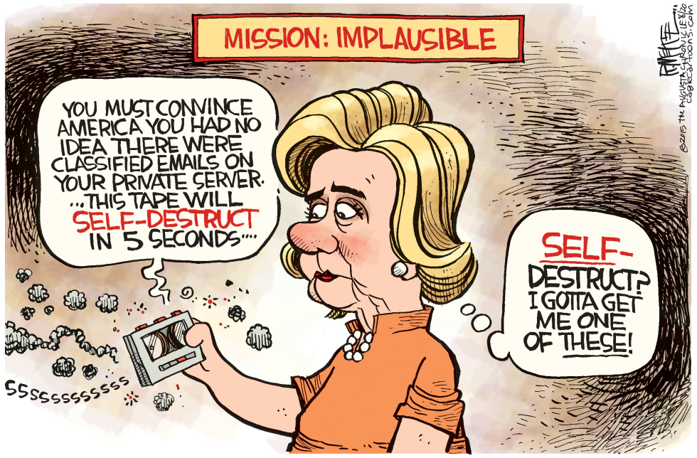  MISSION IMPLAUSIBLE by Rick McKee