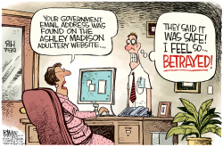 ASHLEY MADISON by Rick McKee